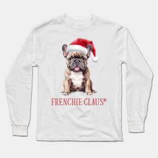 Christmas Frenchie Long Sleeve T-Shirt